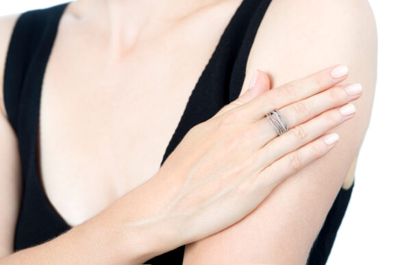 Mayumi in Platinum & 0.6ct Diamond Ring