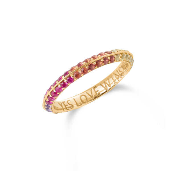 Vinzentia in 18ct Gold & 1.11ct Precious Gemstone Ring
