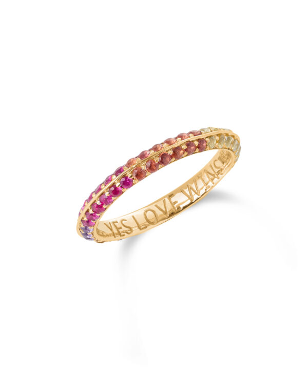 Vinzentia in 18ct Gold & 1.11ct Precious Gemstone Ring
