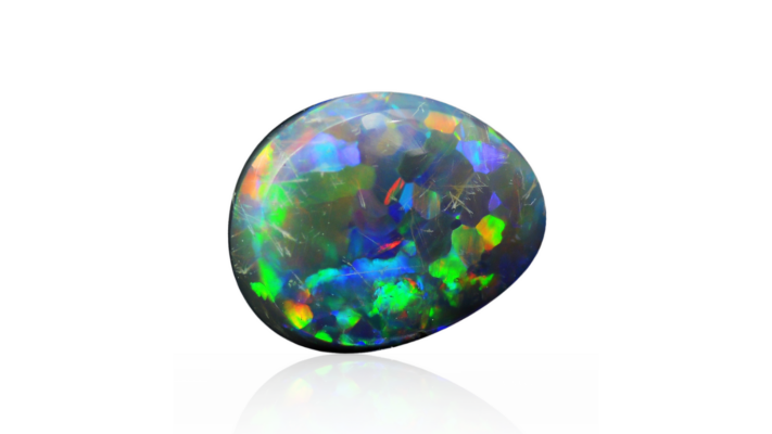 Black Opal Precious Gemstone