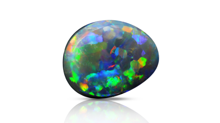 Black Opal Precious Gemstone