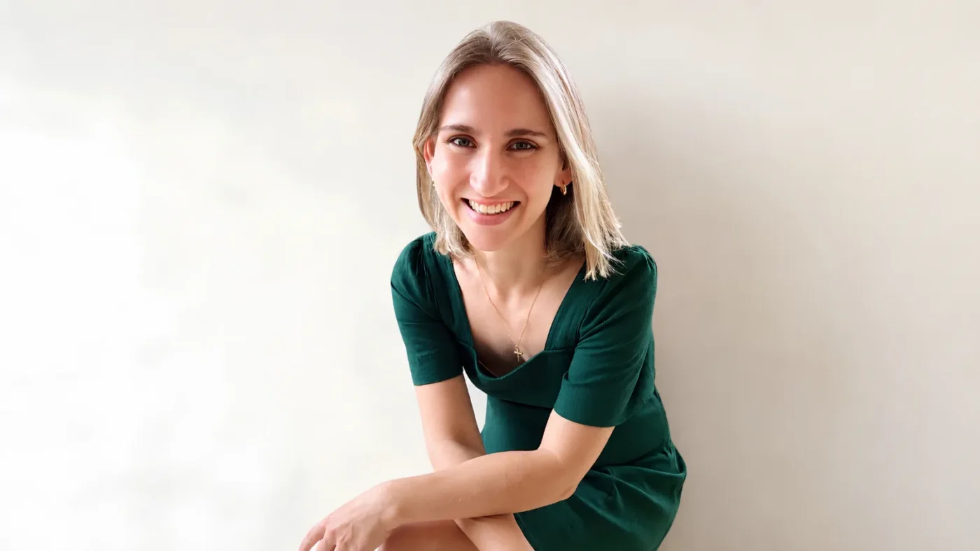 Nadine, custom jewellery designer at Design Bay Jewellery, creating meaningful rings for women